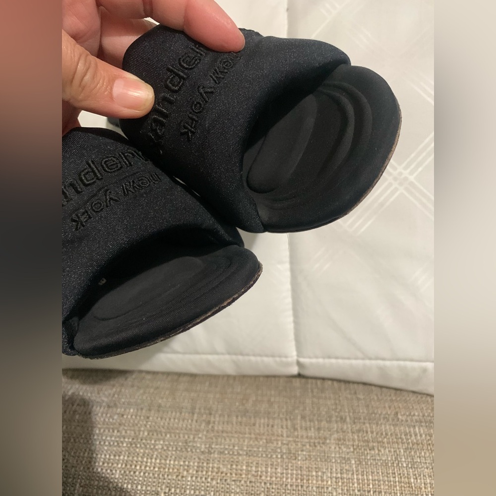 Authentic Alexander Wang Black Open-Toe Heels - image 4